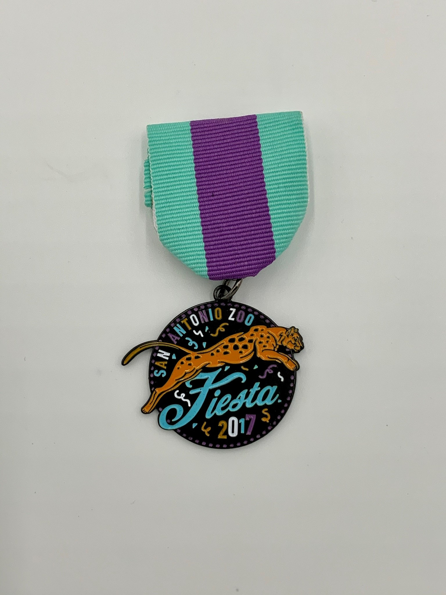 2018 San Antonio Zoo Fiesta Medal